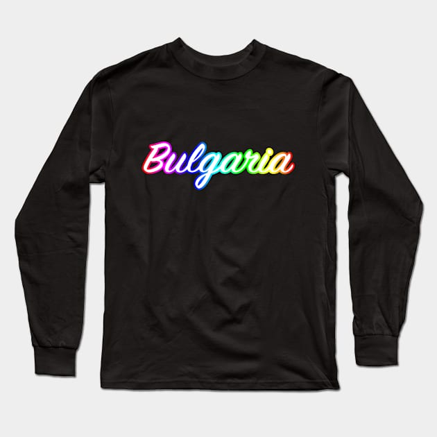 Bulgaria Long Sleeve T-Shirt by lenn